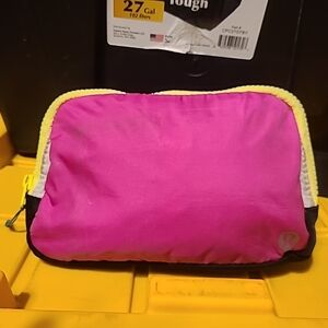 lululemon athletica Pink and Yellow Mini Pouch